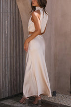 Inaia - Élégante Jupe Longue Ensemble