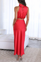 Inaia - Élégante Jupe Longue Ensemble