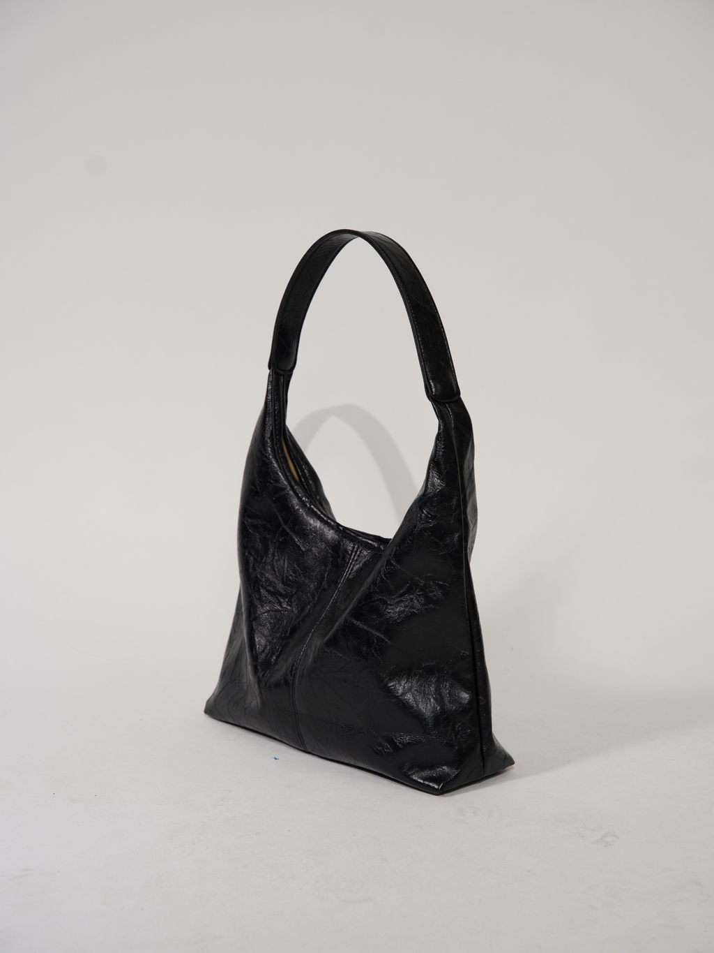 Sac fourre-tout en cuir vieilli au design vintage