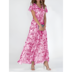 Robe Midi Élégante pour Femme