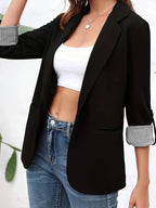 Blazer Chic pour un Style Décontracté et Élégant