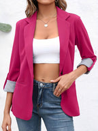 Blazer Chic pour un Style Décontracté et Élégant