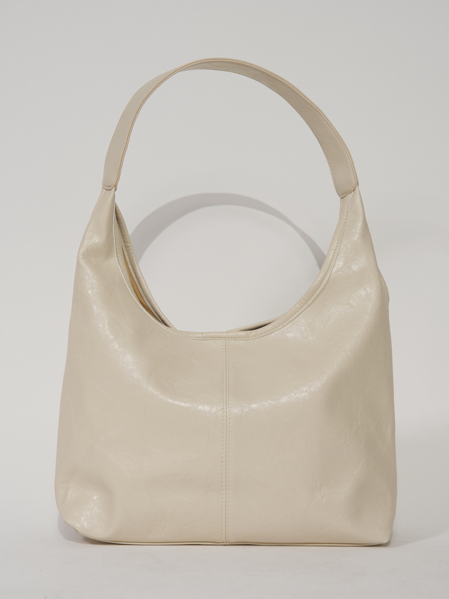 Sac fourre-tout en cuir vieilli au design vintage