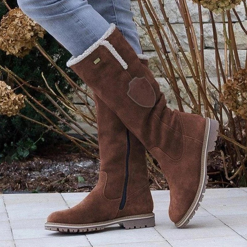 Bottes d'Hiver Confortables et Chaudes Linda pour Femmes