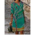 Charmante Robe à Motif Floral