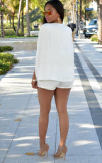 Meike Cape Style Blazer