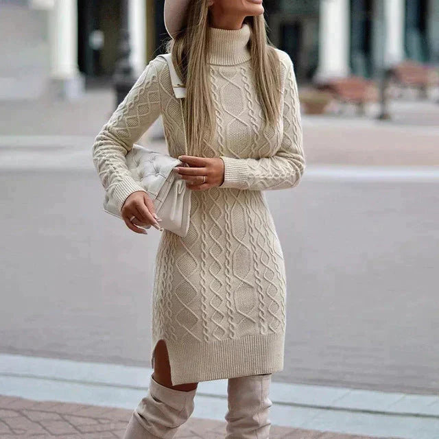 Robe Tricotée Chic pour l'Hiver