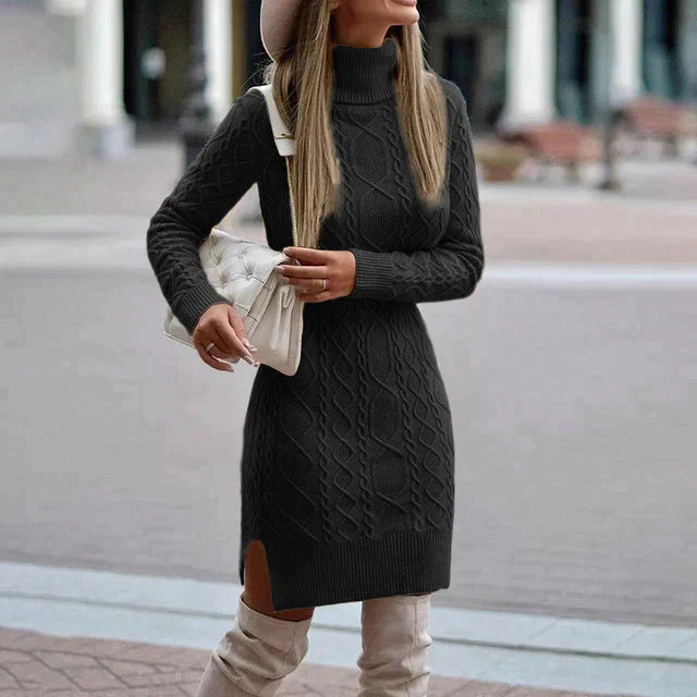 Robe Tricotée Chic pour l'Hiver