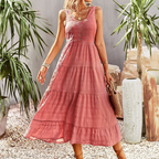 Robe Midi Sans Manches Joebelle Estivale