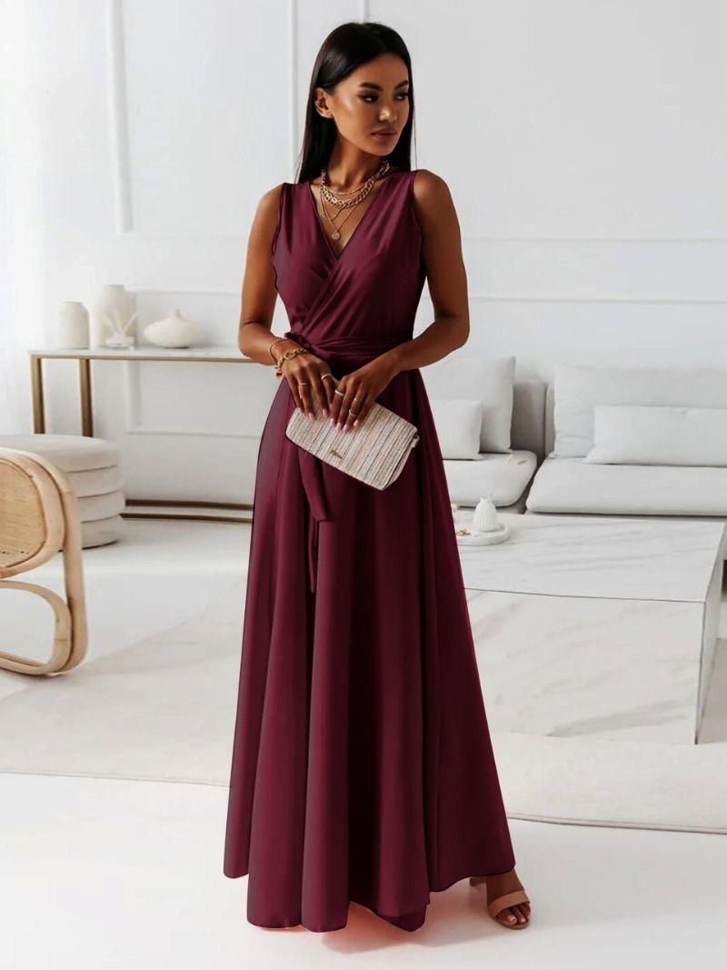 Robe Femme avec Col en V