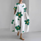 Robe florale bohème chic