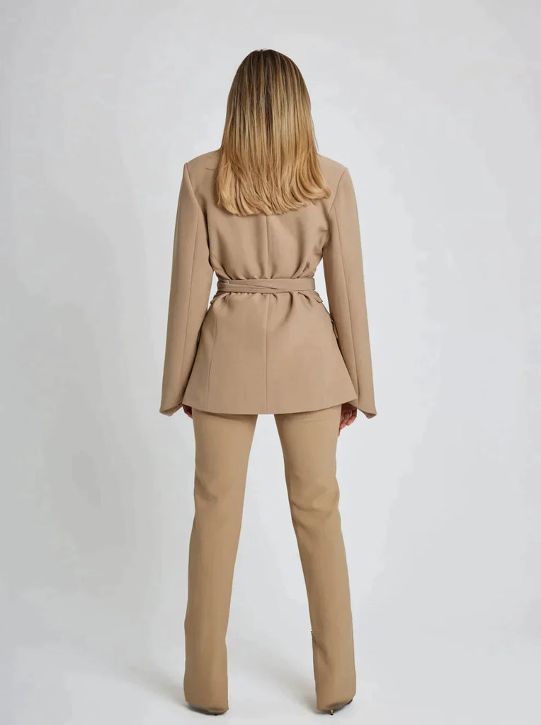 Chic Blazer Ceinturé