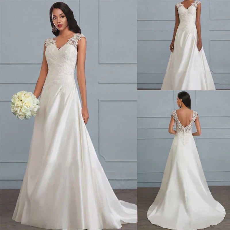 Chic Robe de Mariée en Dentelle