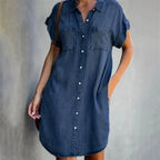 Robe en Denim 'Dagen' - Collection Brise d'Été