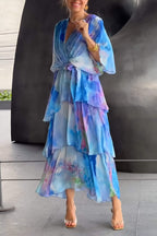 Robe Élégante en Chiffon
