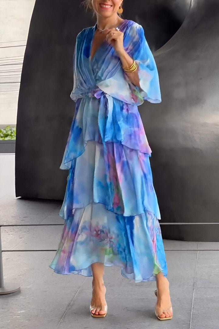 Robe Élégante en Chiffon