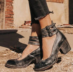 Aniek - Vintage-Inspired Heels